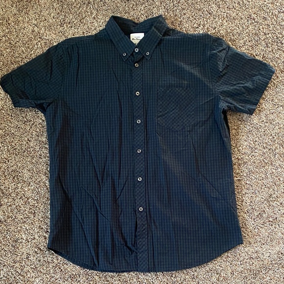 Ben Sherman Other - Ben Sherman Dark Green Checkered Casual Shirt